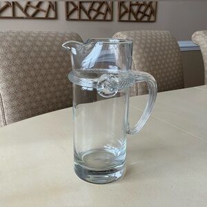Beautiful NWOT Blown Glass Pitcher